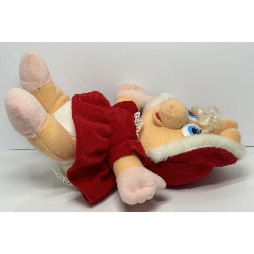 1987 Miss Piggy‎ Henson Muppet Babies Baby Christmas Plush Toy Vintage